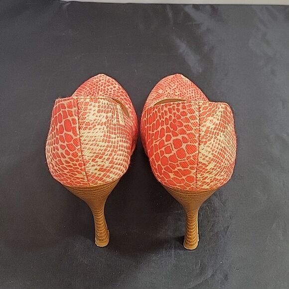 MADISON MALIA ROUND TOE SLIP-ON WOMEN"S HIGH HEEL  TWO TONE WOMEN"S SHOE - Picture 11 of 14